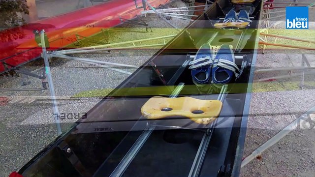 Aviron sur le lac de Paladru