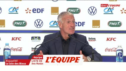 Deschamps «Giroud est conscient de la situation» - Foot - Bleus