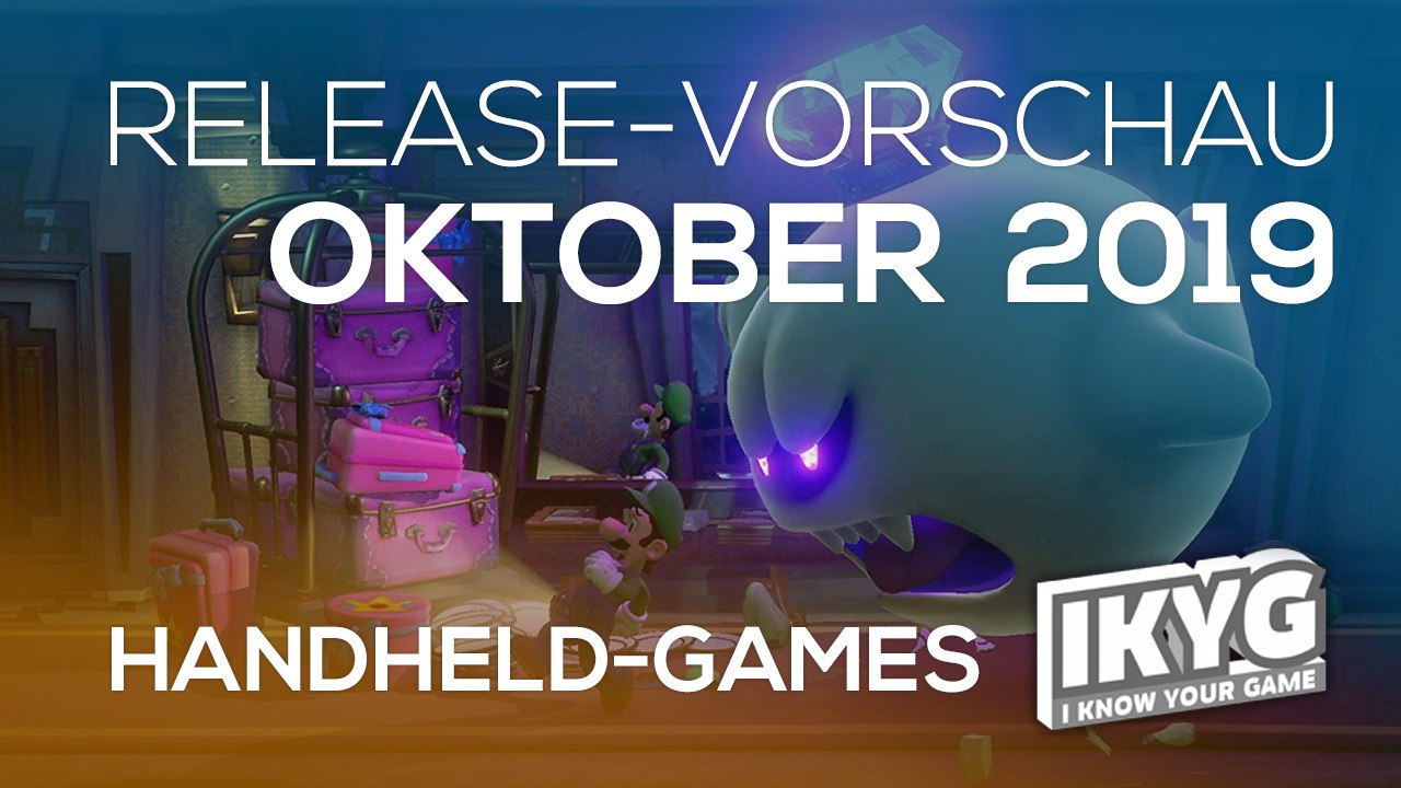 Games-release-vorschau - oktober  2019 - handheld