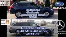 AWD duel: Subaru Symmetrical AWD vs Mercedes 4Matic 