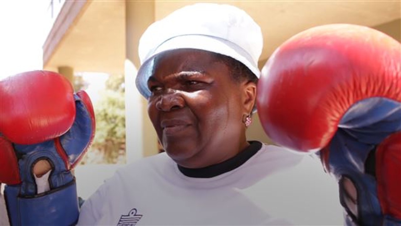 Face your fears: boxing grannies