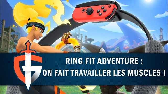 RING FIT ADVENTURE : On fait travailler les muscles !| GAMEPLAY FR