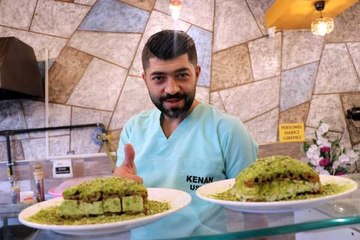 Çikolatalı lokmayı ve halka tatlıyı birleştirip yepyeni bir tatlı yaptı