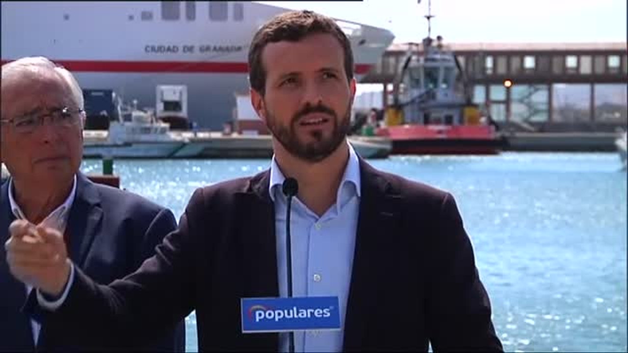 Casado: "No es verdad que la economía este yendo tan bien como dice Pedro Sánchez"