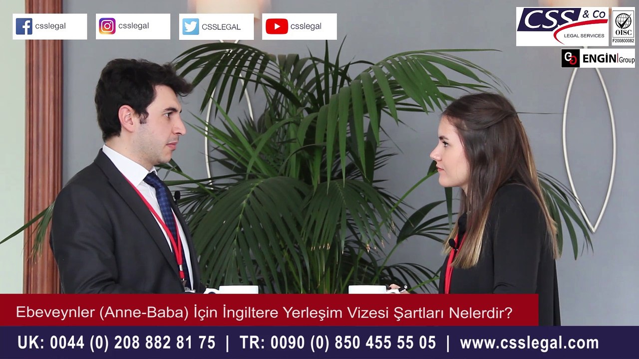 Ebeveynler (Anne-Baba) İçin İngiltere Yerleşim Vizesi Şartları Nelerdir? - CSS LEGAL