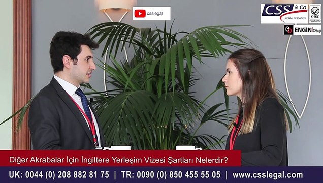 Diğer Akrabalar İçin İngiltere Yerleşim Vizesi Şartları Nelerdir? - CSS LEGAL