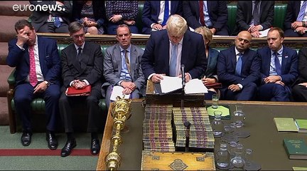 Télécharger la video: Johnson verteidigt seine Brexit-Pläne im Unterhaus