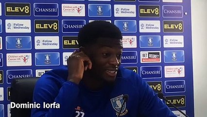 Sheffield Wednesday's Dominic Iorfa on his preferred position