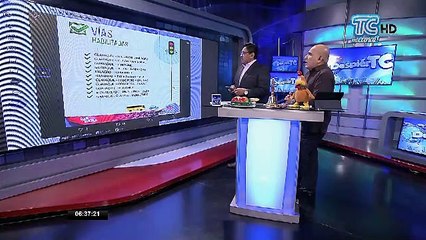 ECU 911 informa sobre las vías habilitadas
