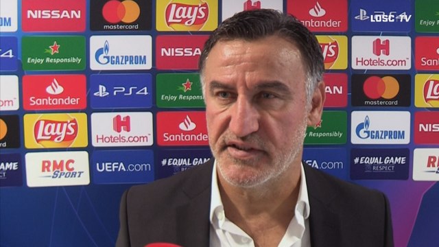 Les réactions de Christophe Galtier après LOSC-CHELSEA