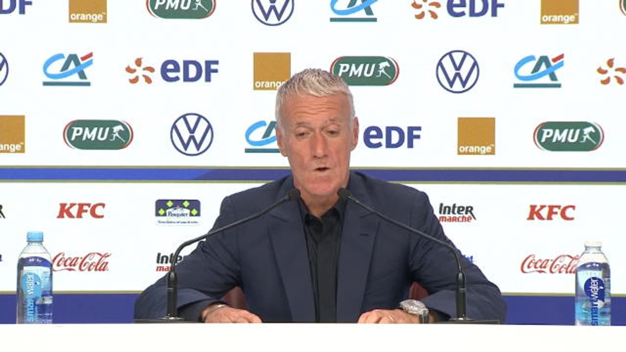 Bleus - Deschamps : "Giroud a un temps de jeu insuffisant à Chelsea"