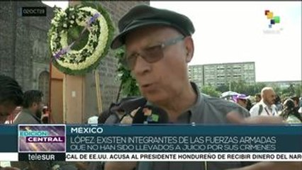 Mexicanos recuerdan 51 años de la masacre de Tlatelolco