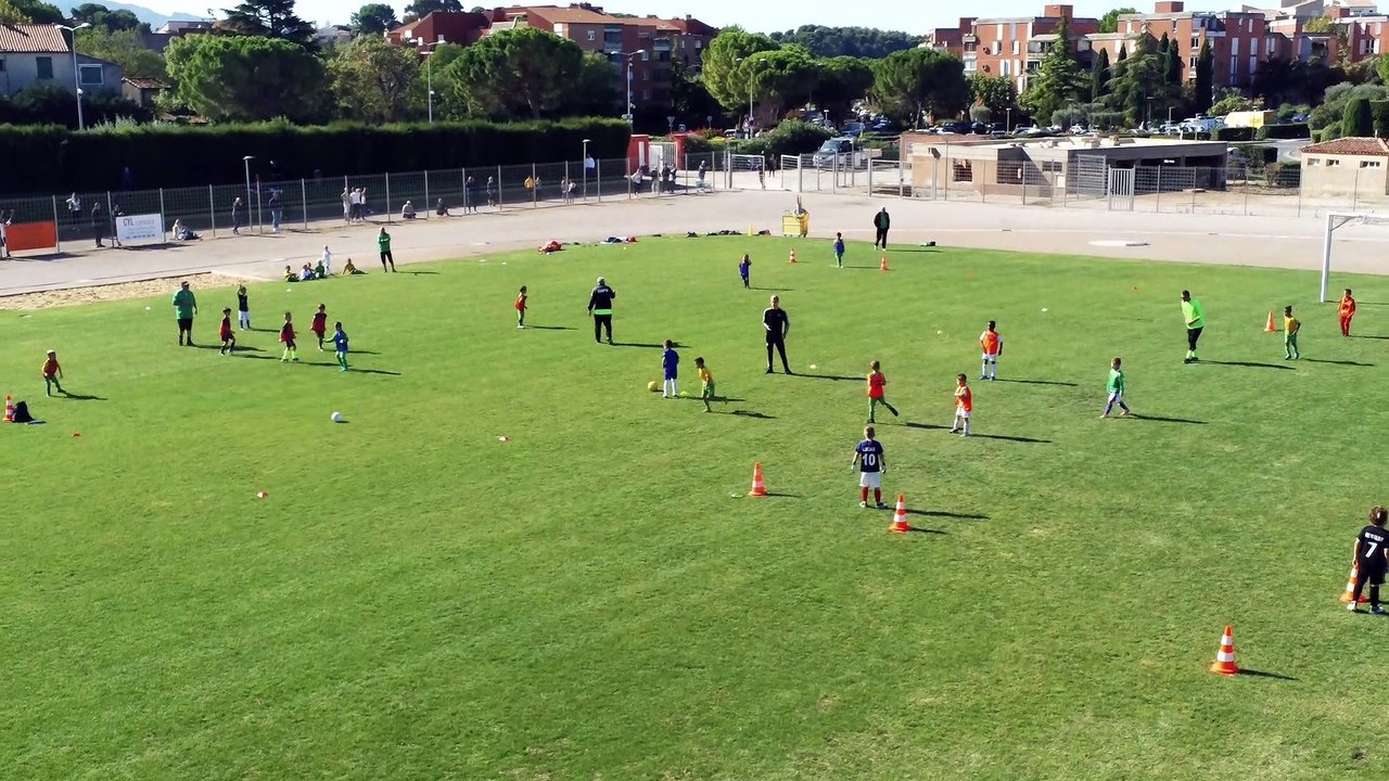 Débutant vue de haut