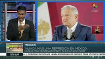 AMLO: nunca más una represión en México, nunca más un 68