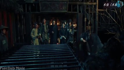 Movie water monster attack full scenes