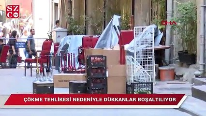 Download Video: Beyoğlu’nda dükkanlar da boşaltılıyor