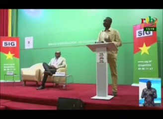 RTB - Point de presse du gouvernement dominer par la rentrée scolaire 2019 2020