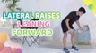 Lateral raises, leaning forward -  Step to Health