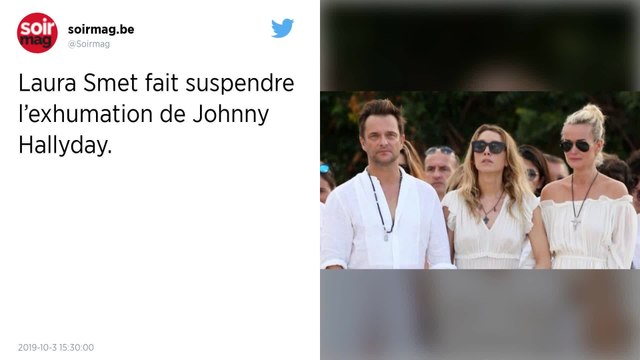 Exhumation du corps de Johnny Hallyday : Laura Smet obtient la suspension de la procédure
