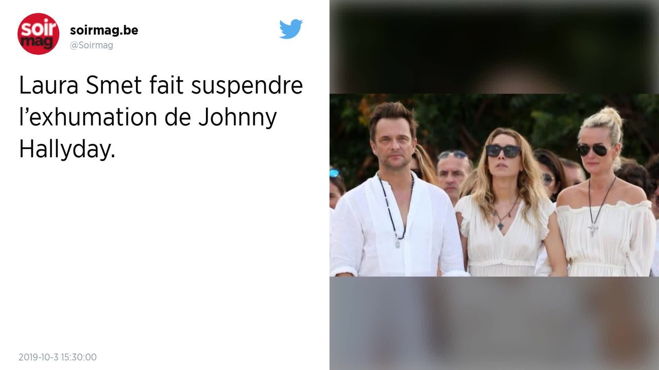 Exhumation du corps de Johnny Hallyday : Laura Smet obtient la suspension de la procédure
