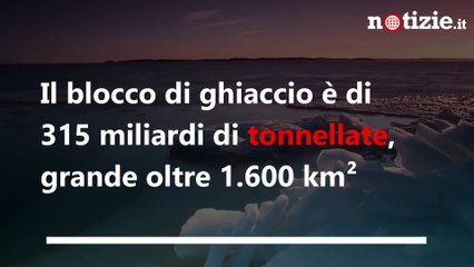 Iceberg D28 di 315 miliardi di tonnellate si è staccato dall’Antartide | Notizie.it