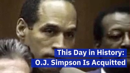 The Day OJ Simpson Was Acquitted