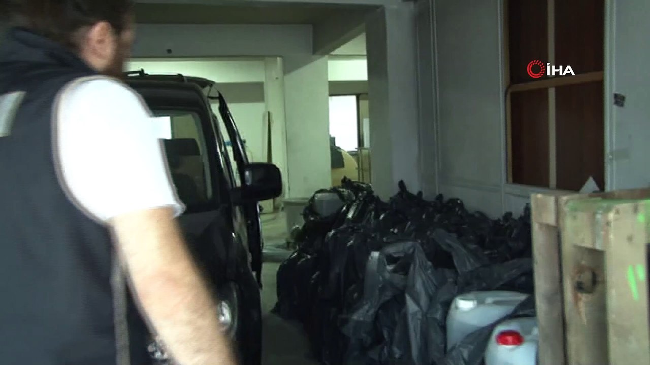 Bahçelievler'de kaçak içki operasyonu: 20 bin avroluk makine bulundu