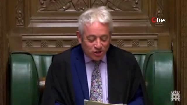 - Nidalarıyla meşhur olan Avam Kamarası Başkanı Bercow'un sesi kısıldı