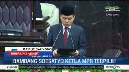 Petikan Keputusan Pemilihan Ketua MPR RI