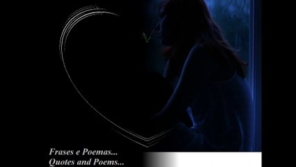 Sem você, minhas noites são frias, é muito difícil! [Frases e Poemas]
