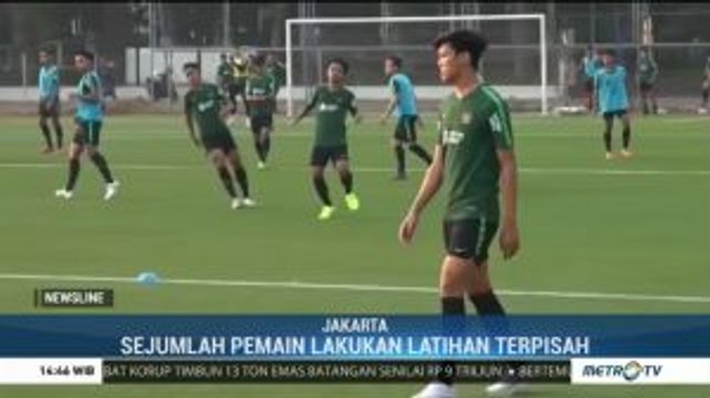 Jelang SEA Games, Timnas U-23 Gelar Latihan di Lapangan ABC