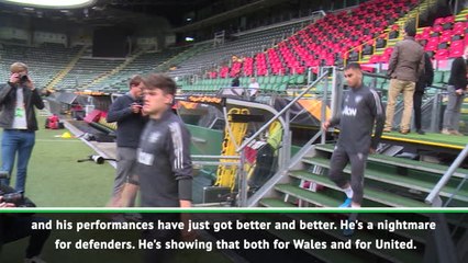 Descargar video: 'Confident' James, 'settled' Ramsey, 'ready' Bale - Giggs' Wales squad