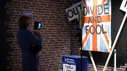 Kunstausstellung zum Brexit in London