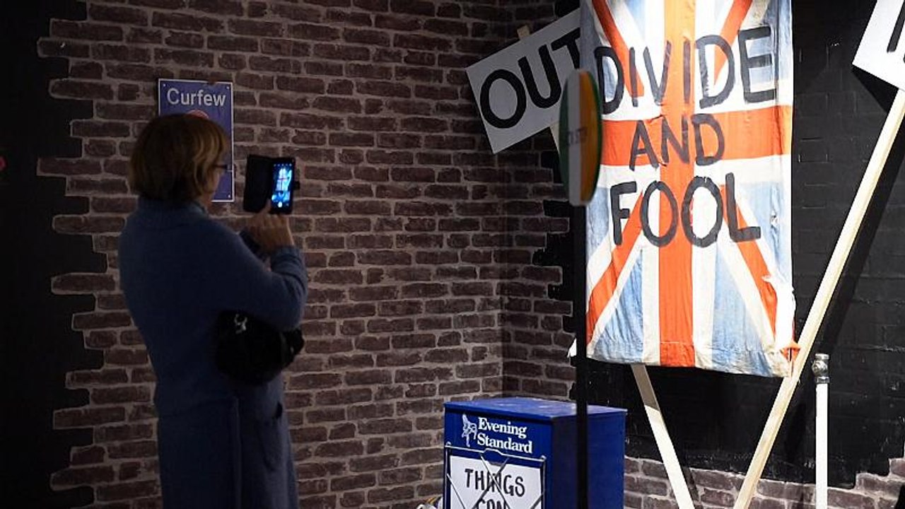 Kunstausstellung zum Brexit in London