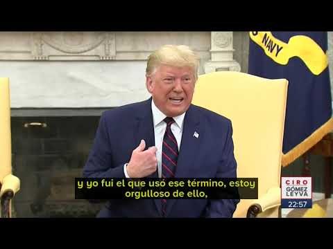 Trump acusa que hubo un reporte corrupto en su contra | Noticias con Ciro Gómez Leyva