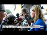 Migrantes africanos piden intervención de ACNUR en Tapachula | Noticias con Francisco Zea