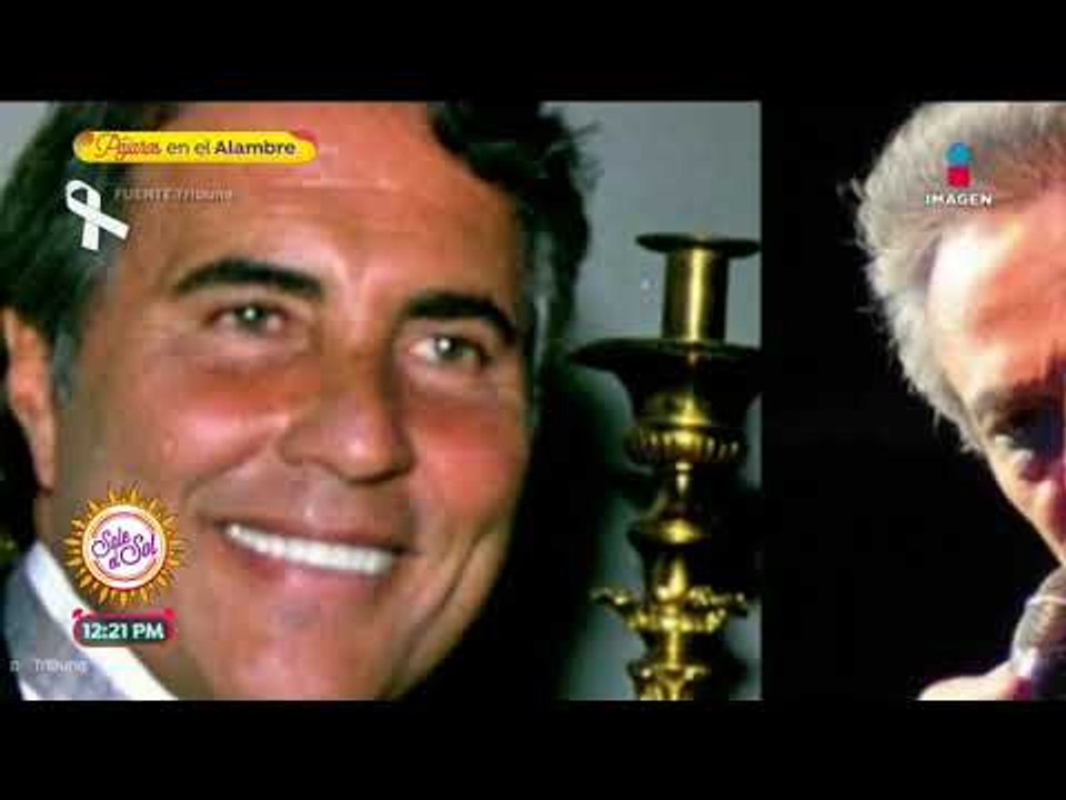 Sergio Mayer dispuesto a realizar homenaje para José José | Sale el Sol