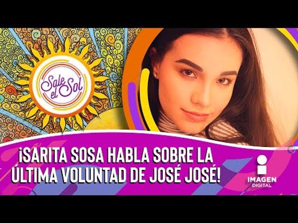 ¡Sarita Sosa confirma dos homenajes para despedir a José José! | Sale el Sol