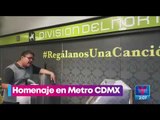 Cantan éxitos de José José en karaoke del metro de la CDMX | Noticias con Yuriria Sierra