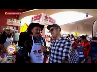 ¡Sajid estuvo en la Feria del pulque y la barbacoa! | Sale el Sol