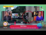 ¡Sarita Sosa llega a la funeraria para ver el cuerpo de José José! | Sale el Sol