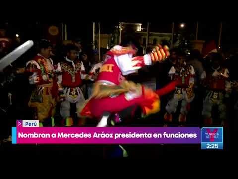 Congreso de Perú nombra a Mercedes Araoz como presidenta interina | Noticias con Yuriria Sierra