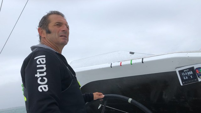 A 40 noeuds à bord d’Actual Leader