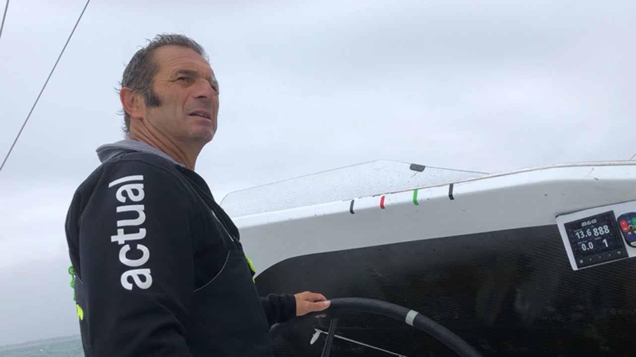 A 40 noeuds à bord d’Actual Leader