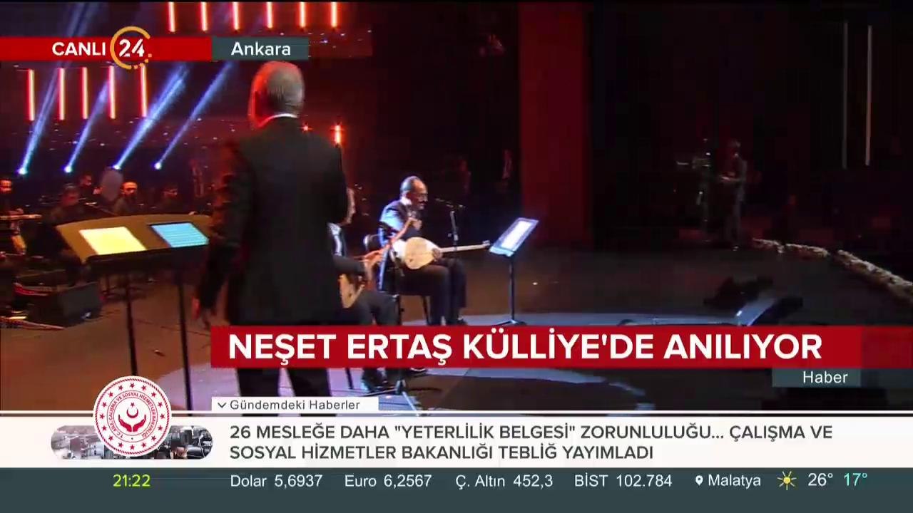 Neşet Ertaş Külliye'de anılıyor