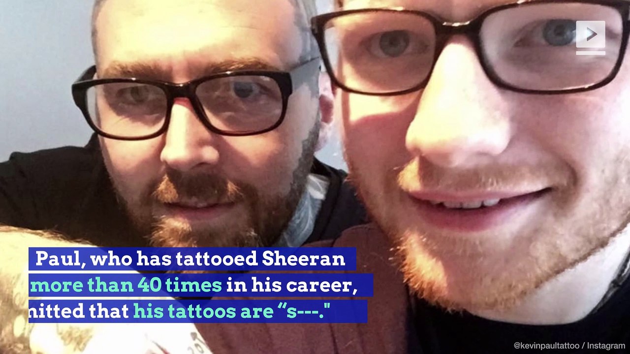 Ed Sheeran’s Tattoo Artist Admits He Hates the Singer’s Tattoos