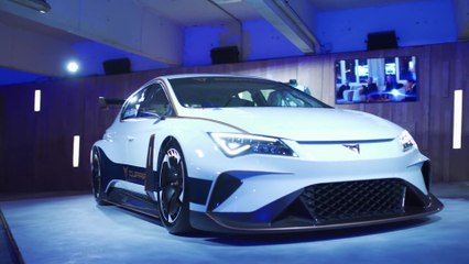 CUPRA goes sky high on a Paris rooftop race track
