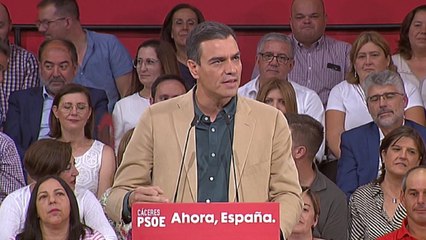 Sánchez a PP y Cs: "La memoria no debilita la democracia, la engrandece"