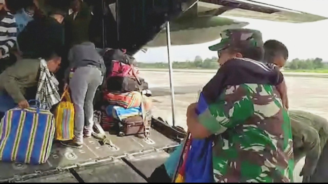 Indonesia: Thousands evacuated after violent protests in Papua