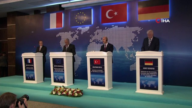 Türkiye Yunanistan Almanya ve Fransa arasında göç ve güvenlik işbirliği toplantısı